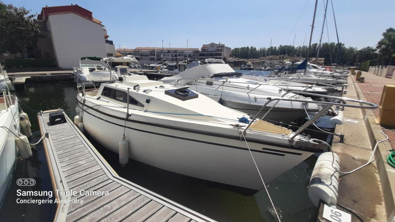 Nuit Insolite A Bord De L'Enata Un Voilier A Quai Sur La Marina De St Cyprien Сен-Сиприен Экстерьер фото